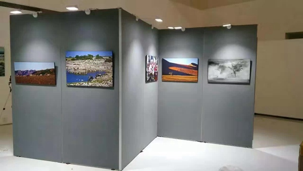 高档无缝挂画展板