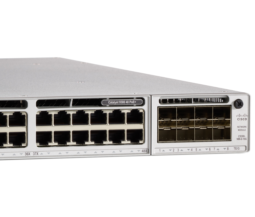 C9300L-48P-4X-A 	  Catalyst 9300 48-port fixed uplinks PoE+, 4X10G uplinks, Network Advantage