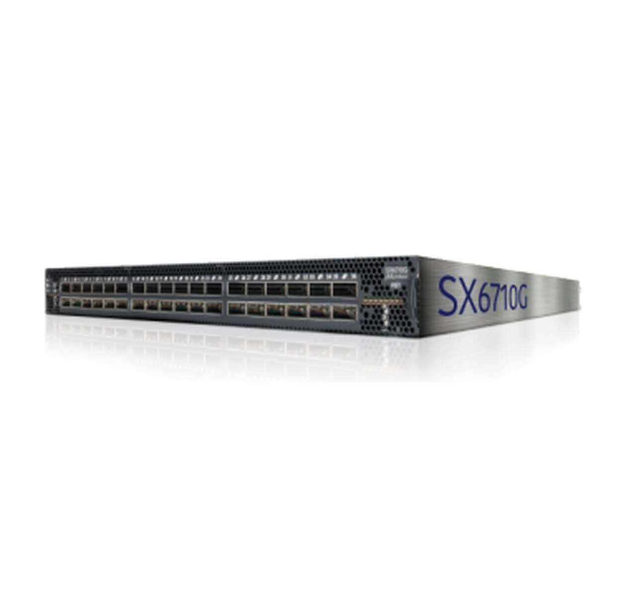 Mellanox MSX6710G-FS2R2 SwitchX-2 InfiniBand to Ethernet Gateway 36 QSFP  Ports 2 Power Supplies AC x86 Dual Core Standard Depth P2C Airflow Rail Kit RoHS6