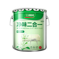 树漆 净味内墙漆底漆 白色乳胶漆墙面漆 环保小桶油漆涂
