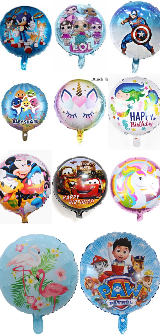 18inch Cartoon balloons