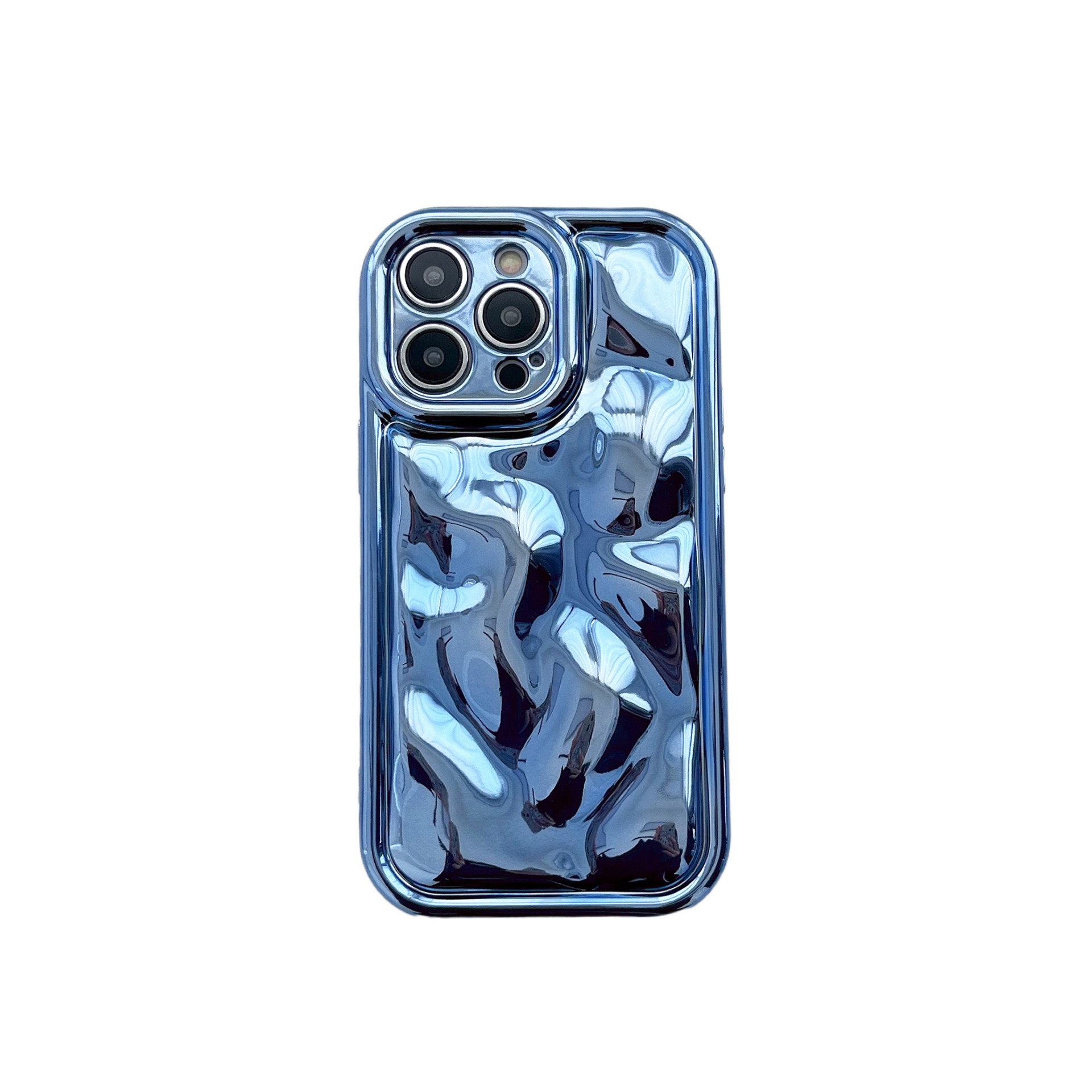 iPhone TPU Electroplated meteorite phone case