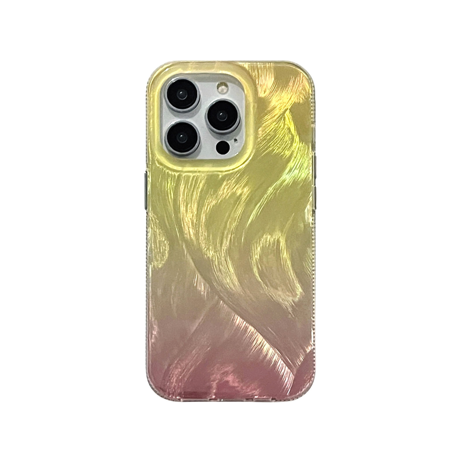 iPhone TPU PET Luxury Gradient Laser phone case