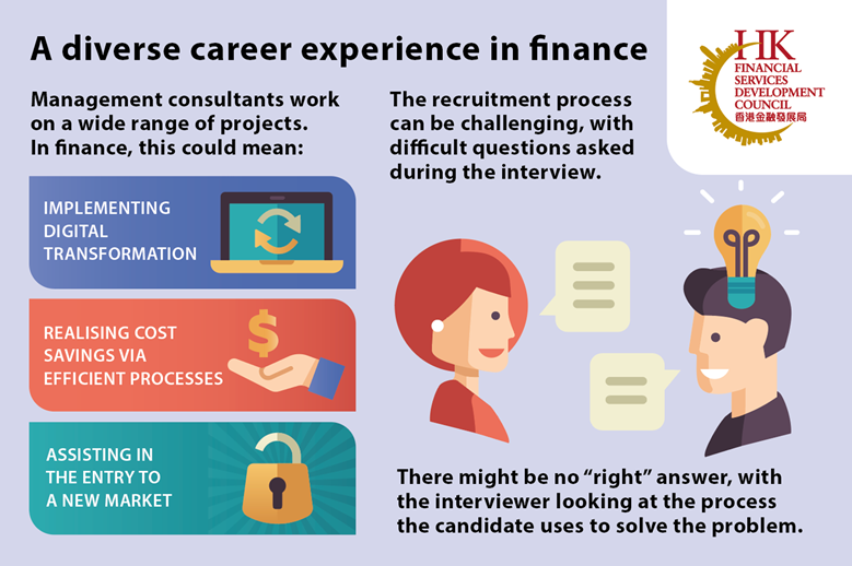 A diverse career experience in finance