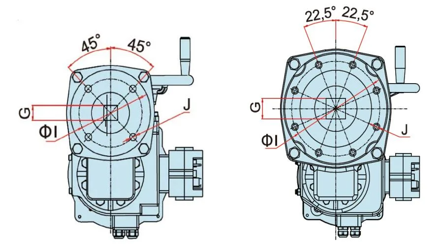 Eom10~12 Series Electric Actuator Quarter Turn