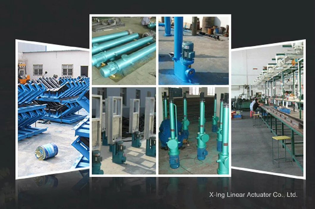 1600kgf Electric Linear Actuator Motor Linear Hydraulic Cylinder Actuator/Electric Pusher Rod Electric Linear Actuator