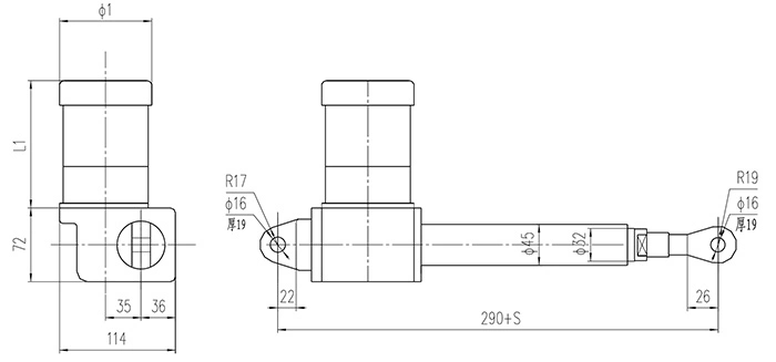 HDI Electro Cylinder with Electric Motor