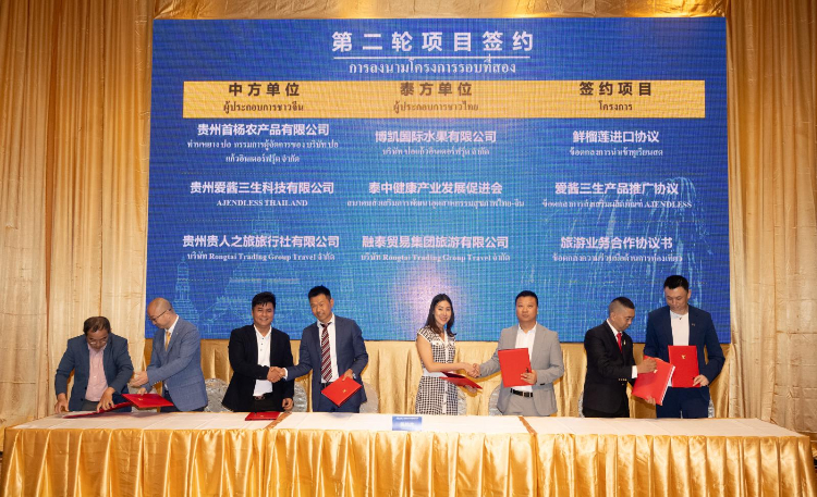签约现场。泰国中华总商会供图
