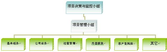项目小组的组织架构建议