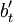 b^\prime_t