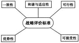 战略评价标准