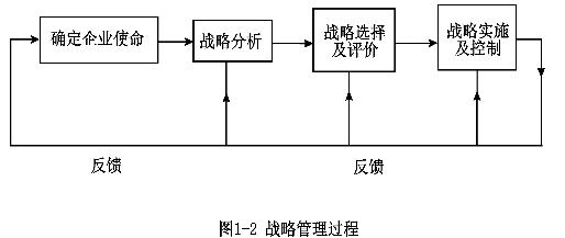 战略管理过程是指