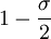 1\frac{\sigma}{2}}
