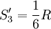 S'_3=\frac{1}{6}R