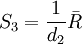S_3=\frac{1}{d_2}\bar{R}