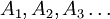 A_1,A_2,A_3\ldots