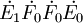 \dot{E_1}\dot{F_0}\dot{F_0}\dot{E_0}