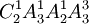 C_2^1 A_3^1 A_2^1 A_3^3