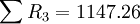\sum R_3=1147.26