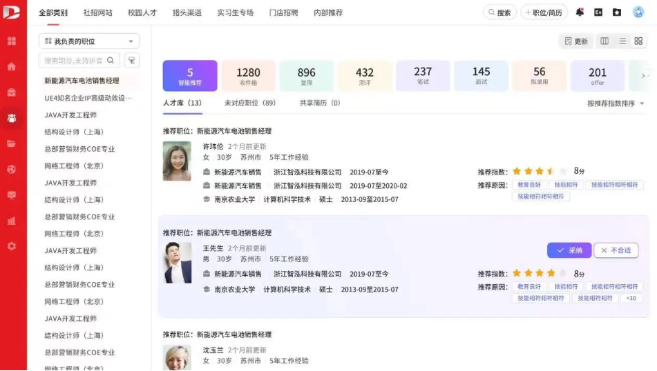 智能招聘？远在天边，近在眼前-用友大易智能招聘系统