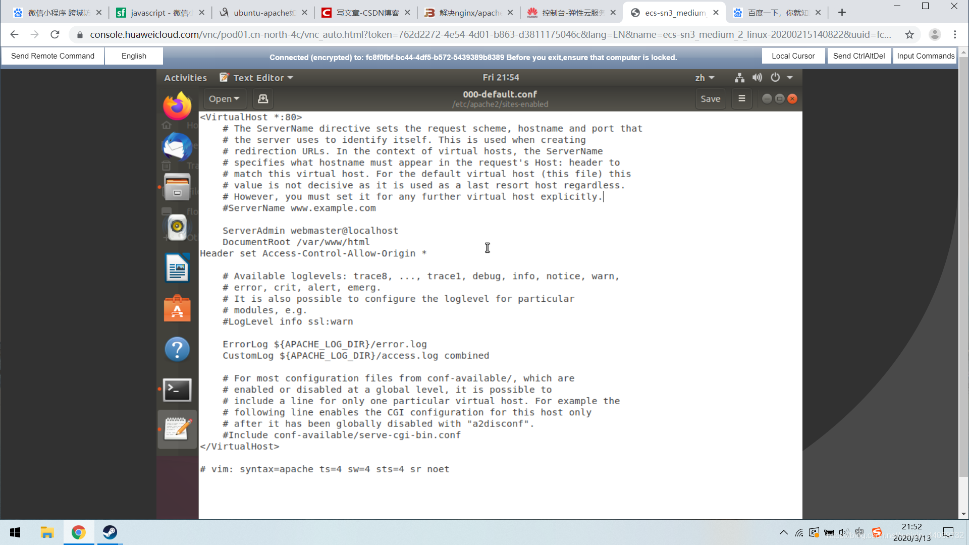 apache设置域名访问(如何让一个域名访问的时候跳转到另一个网站上？)