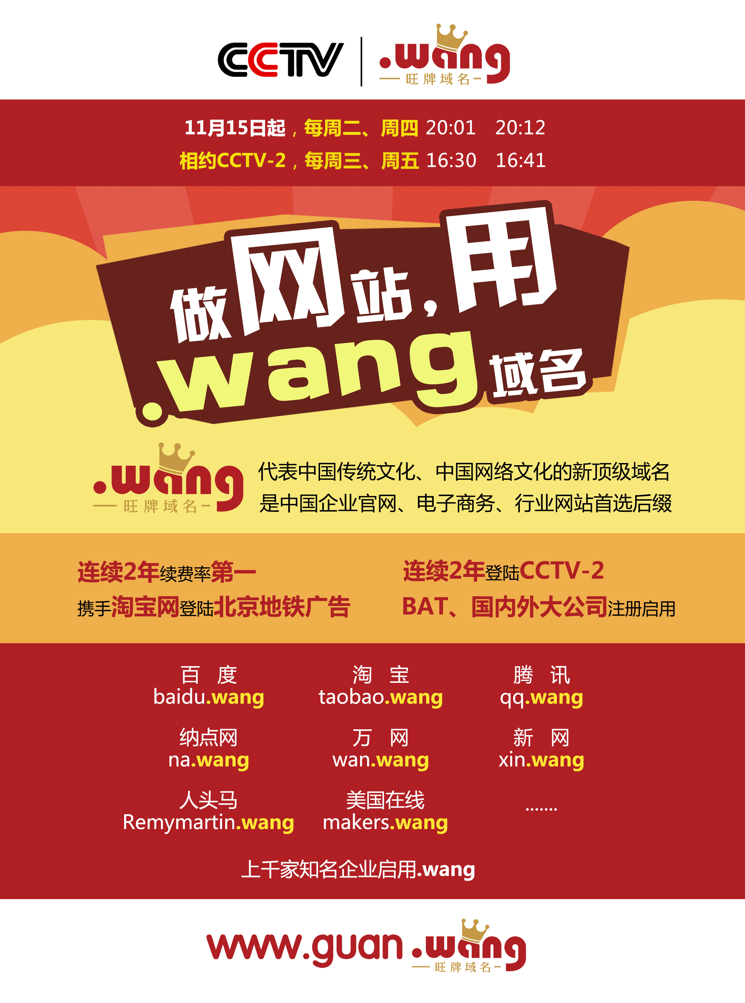 wang域名会主流吗(cn、、的区别？)