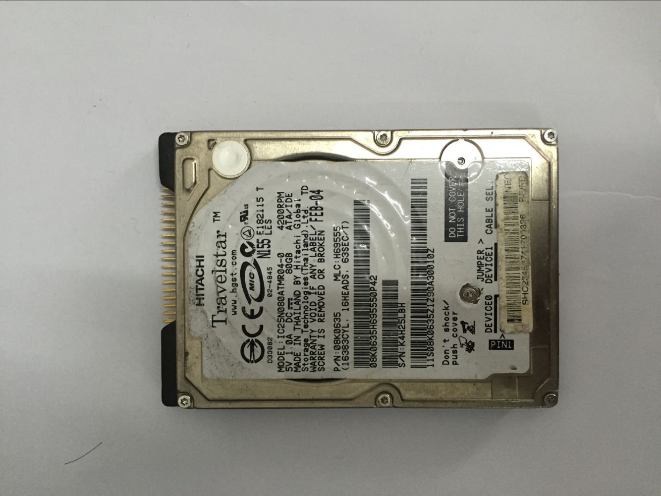 日立的硬盘很难数据恢复吗(日立硬盘锁住密码忘了？)