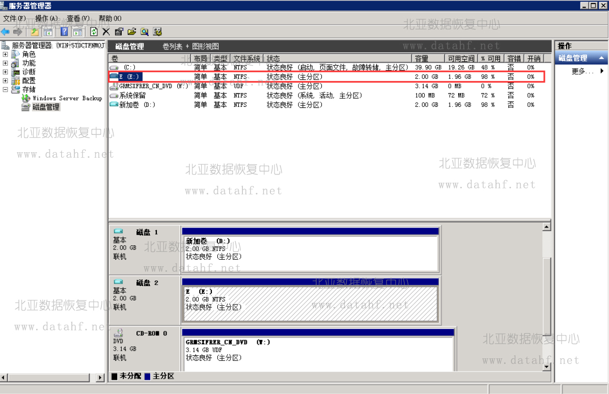 分区数据未格式化怎么恢复(磁盘映像未初始化包含无法识别的分区？)