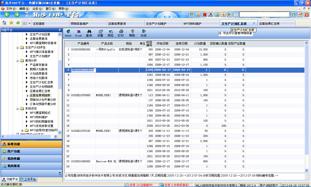 erp系统里怎么排计划(ERP系统的流程及操作？)