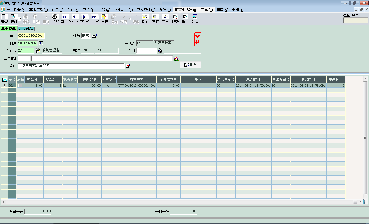 erp怎么反审核再更改(ERP中什么是反审核？)