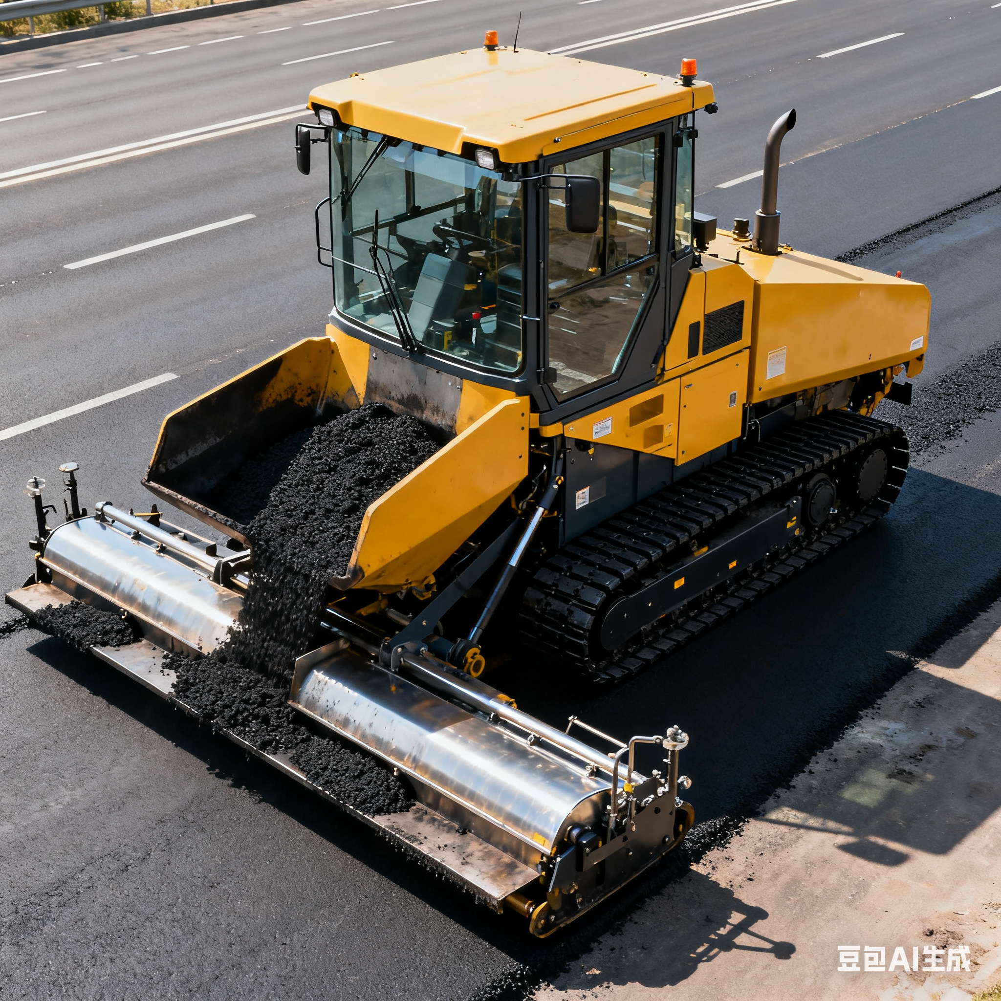 路面摊铺机
