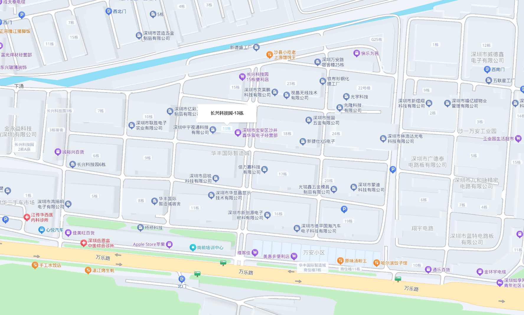 公司位置地图