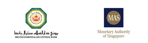 Logos of BDCB and MAS