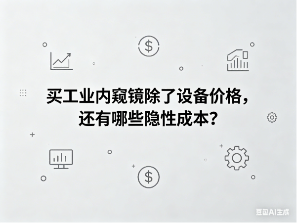 文章《买工业内窥镜除了设备价格还有哪些隐性成本？》封面图