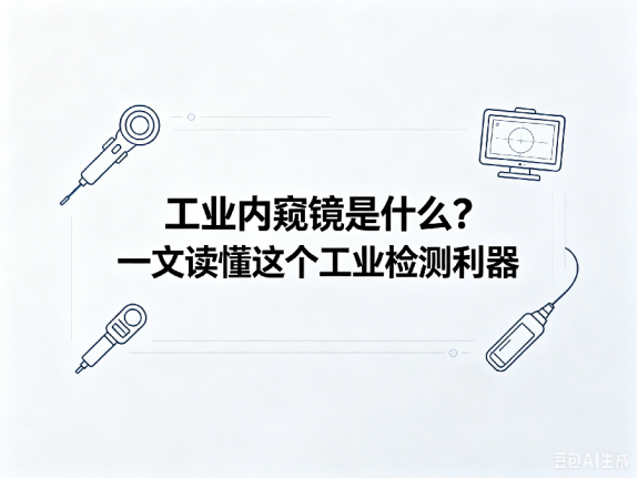 文章《工业内窥镜是什么？一文读懂这个工业检测利器》封面图