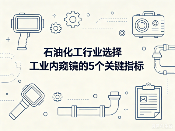 文章《石油化工行业选择工业内窥镜的5个关键指标》封面图