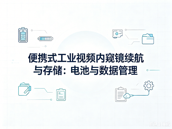 文章《便携式工业视频内窥镜续航与存储：电池与数据管理》封面图