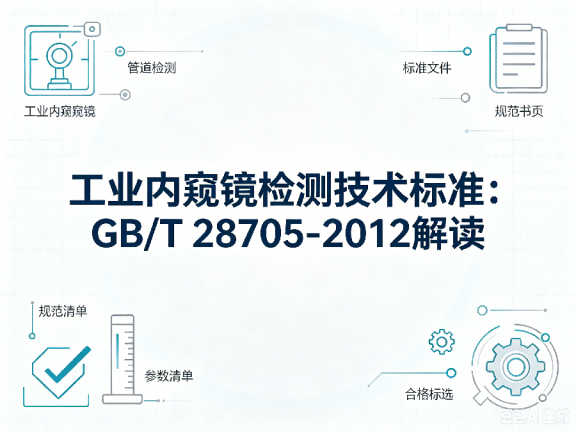文章《工业内窥镜检测技术标准：GB/T 28705-2012解读》封面图