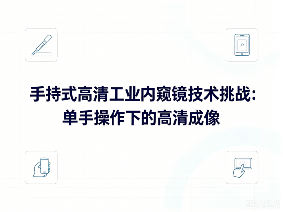 文章《手持式高清工业内窥镜技术挑战:单手操作下的高清成像》封面图