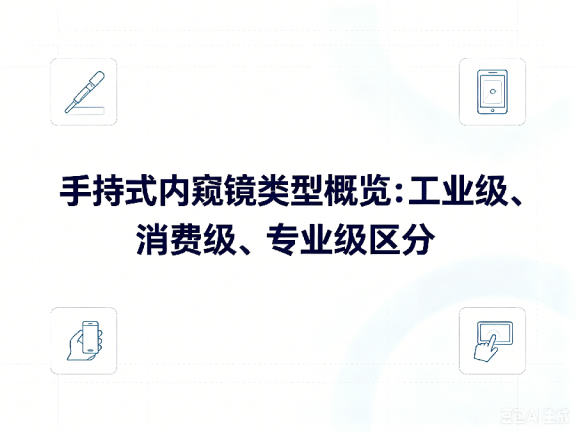 文章《手持式内窥镜类型概览:工业级、消费级、专业级区分》封面图