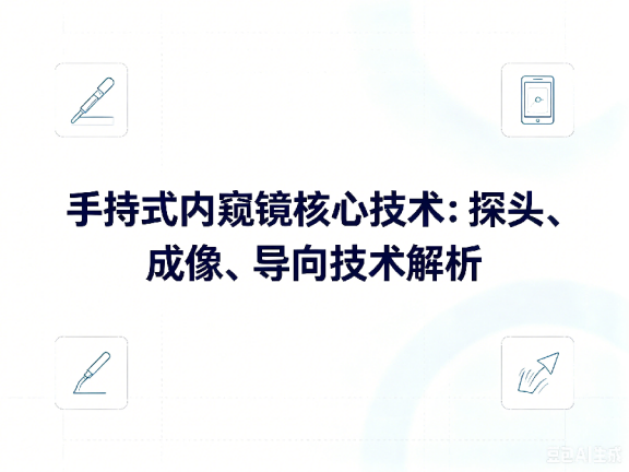 文章《手持式内窥镜核心技术:探头、成像、导向技术解析》封面图