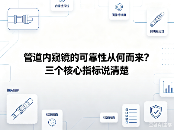 文章《管道内窥镜的可靠性从何而来?三个核心指标说清楚》封面图
