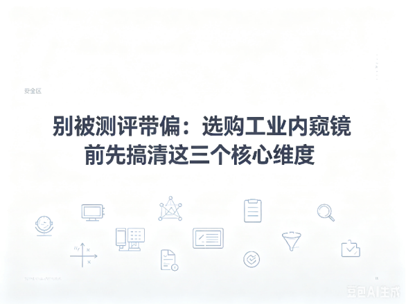 文章《别被测评带偏:选购工业内窥镜前先搞清这三个核心维度》封面图