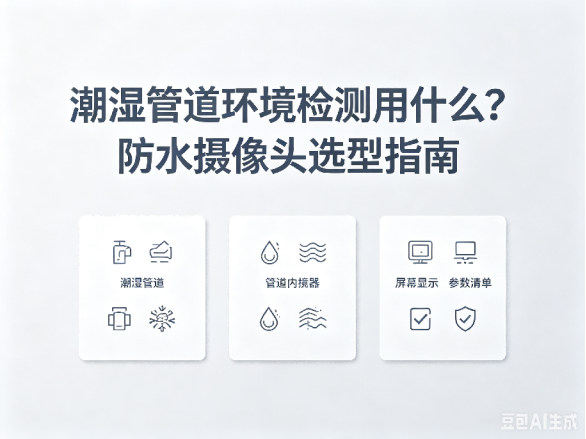 文章《潮湿管道环境检测用什么?防水摄像头选型指南》封面图