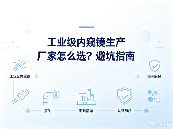 文章《工业级内窥镜生产厂家怎么选?避坑指南》封面图