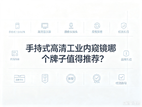 文章《手持式高清工业内窥镜哪个牌子值得推荐？》封面图