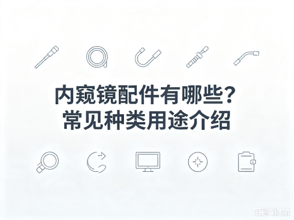 文章《工业内窥镜配件有哪些？常见种类用途介绍》封面图
