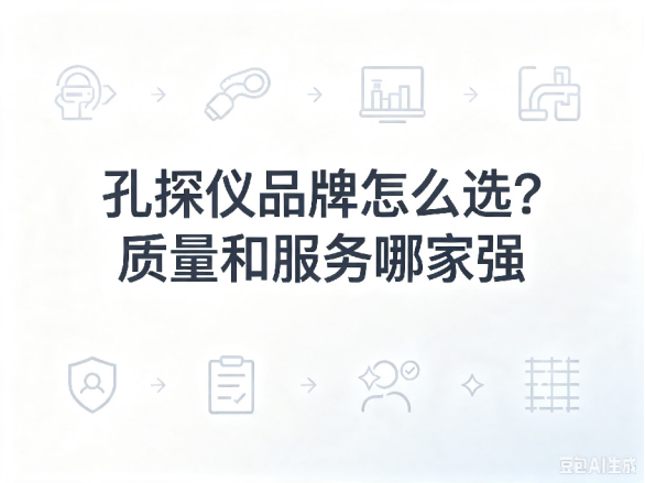 文章《孔探仪品牌怎么选？质量和服务哪家强》封面图