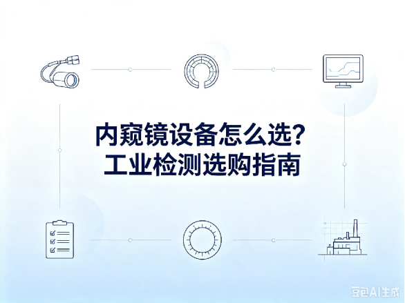 文章《内窥镜设备怎么选？工业检测选购指南》封面图