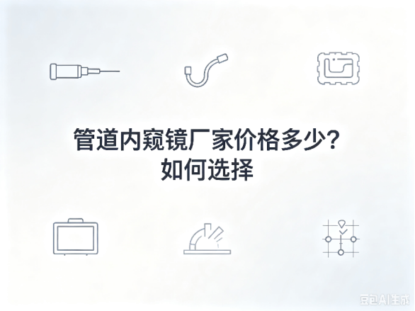 文章《管道内窥镜厂家价格多少？如何选择》封面图